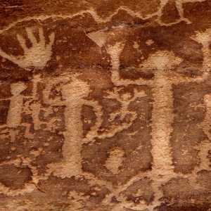 Anasazi-felsmaleri i Arizona