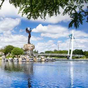 Keeper of the Plains in Wichita