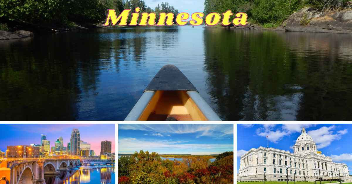 Minnesota 10000 Seen im Norden der USA